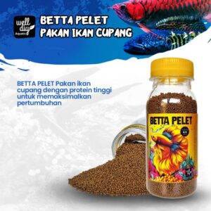 Pelet Ikan Cupang Jenis, Cara Memilih, dan Cara Memberi Pakan yang Benar